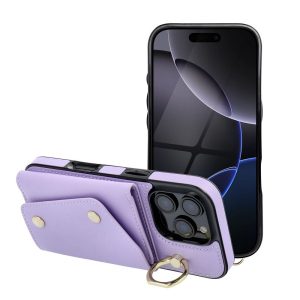 Carcasă pentru iPhone 16 PRO MAX Wonder portofel - violet