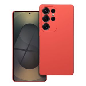 Husă SILICONE pentru SAMSUNG S25 Ultra - Peach