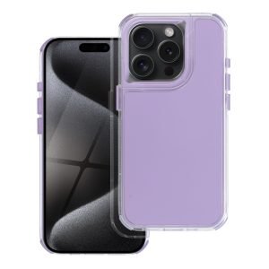 Husa MATRIX pentru IPHONE 15 Pro Max lumina violet