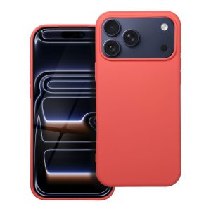 Carcasă SILICONE pentru IPHONE 17 Pro Max piersic
