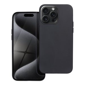 carcasă matt pentru iphone 15 pro max negru