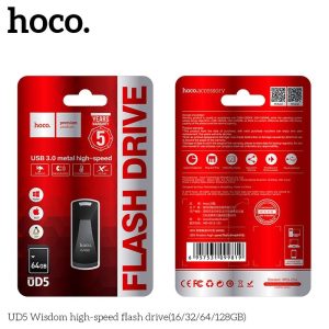 Pendrive 64GB USB 3.0 (USB A) Hoco UD5 gri
