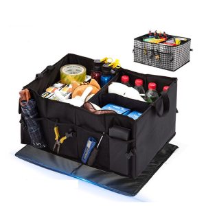 Container pliabil pentru depozitarea portbagajului (Oxford material) negru