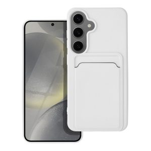 carcasă pentru samsung s24 card case alb