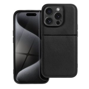 carcasă noble pentru iphone 15 pro negru