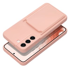 Carcasă pentru Samsung A35 5G Card Case Roz