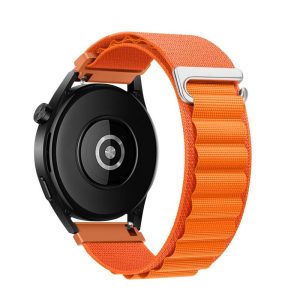 Curea pentru Samsung Galaxy Watch Forcell F-Design FS05 cataramă din fibre de poliester 22 mm Orange