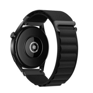 Curea pentru Samsung Galaxy Watch Forcell F-Design FS05 cataramă din fibre de poliester 22 mm negru